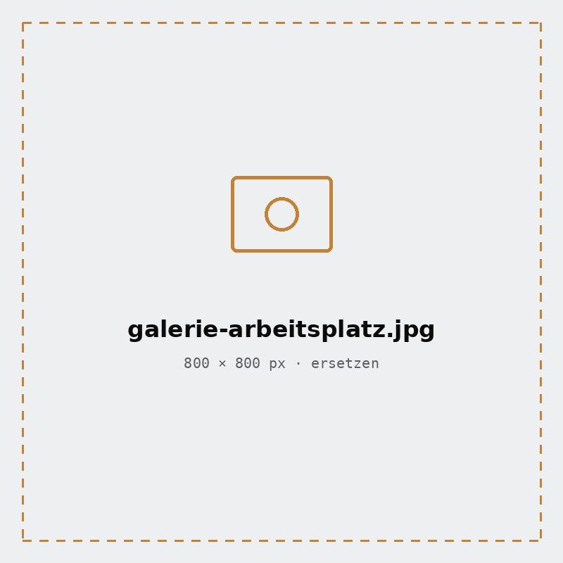 Arbeitsplatz im Büro der FCT GmbH